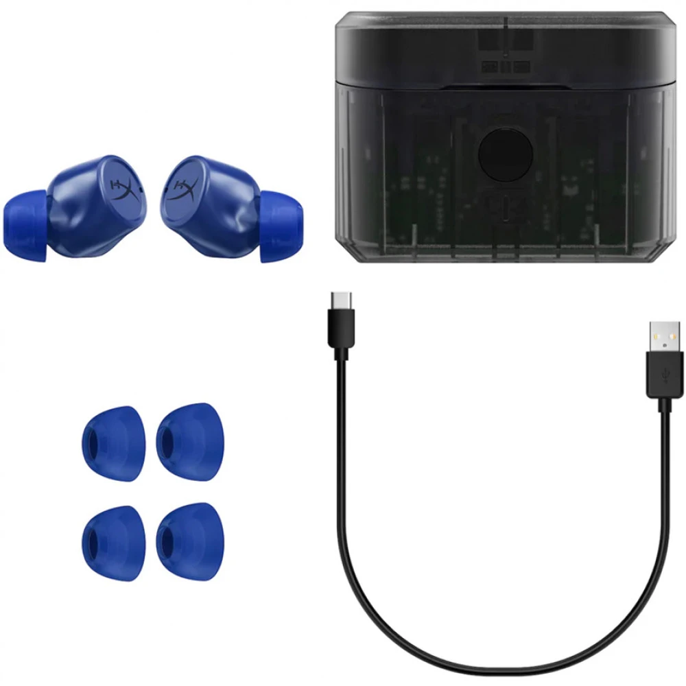 Наушники HyperX Cirro Buds Pro TWS синий — 3