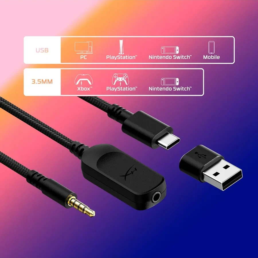 Игровые наушники HyperX Cloud III, черный — 2