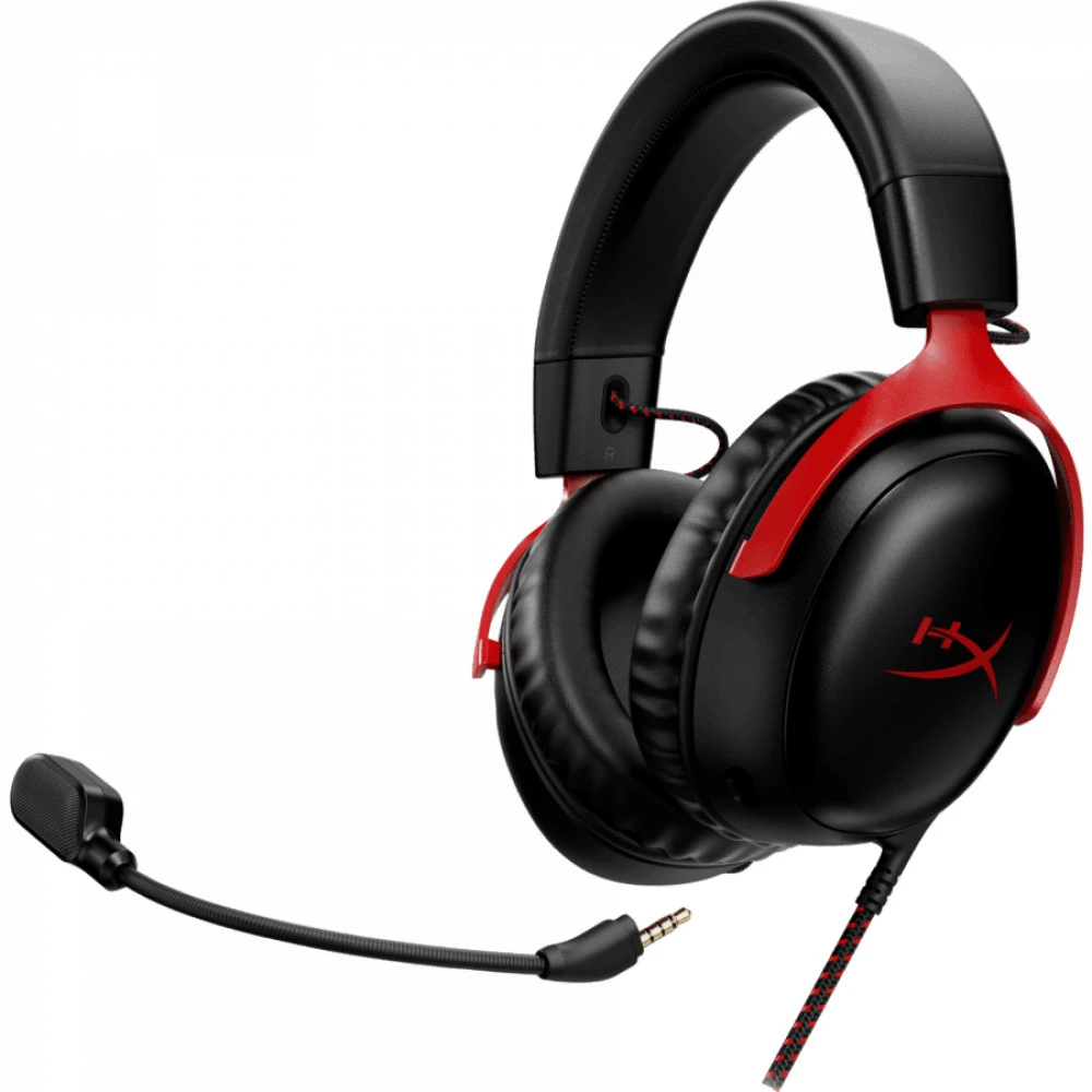 Игровые наушники HyperX Cloud III, красный — 2