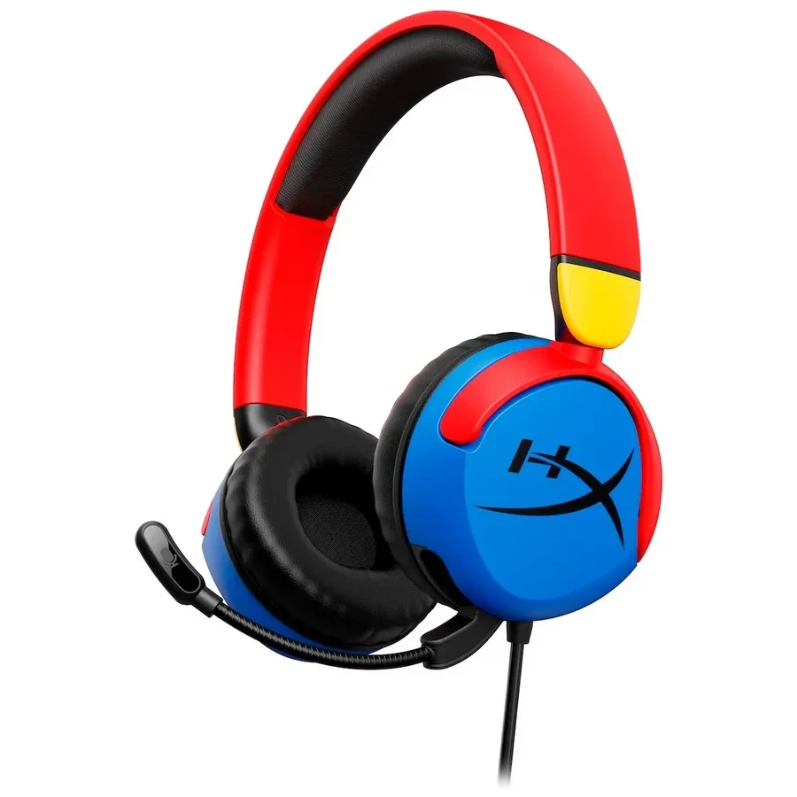 Игровые наушники HyperX Cloud Mini, красно-синий