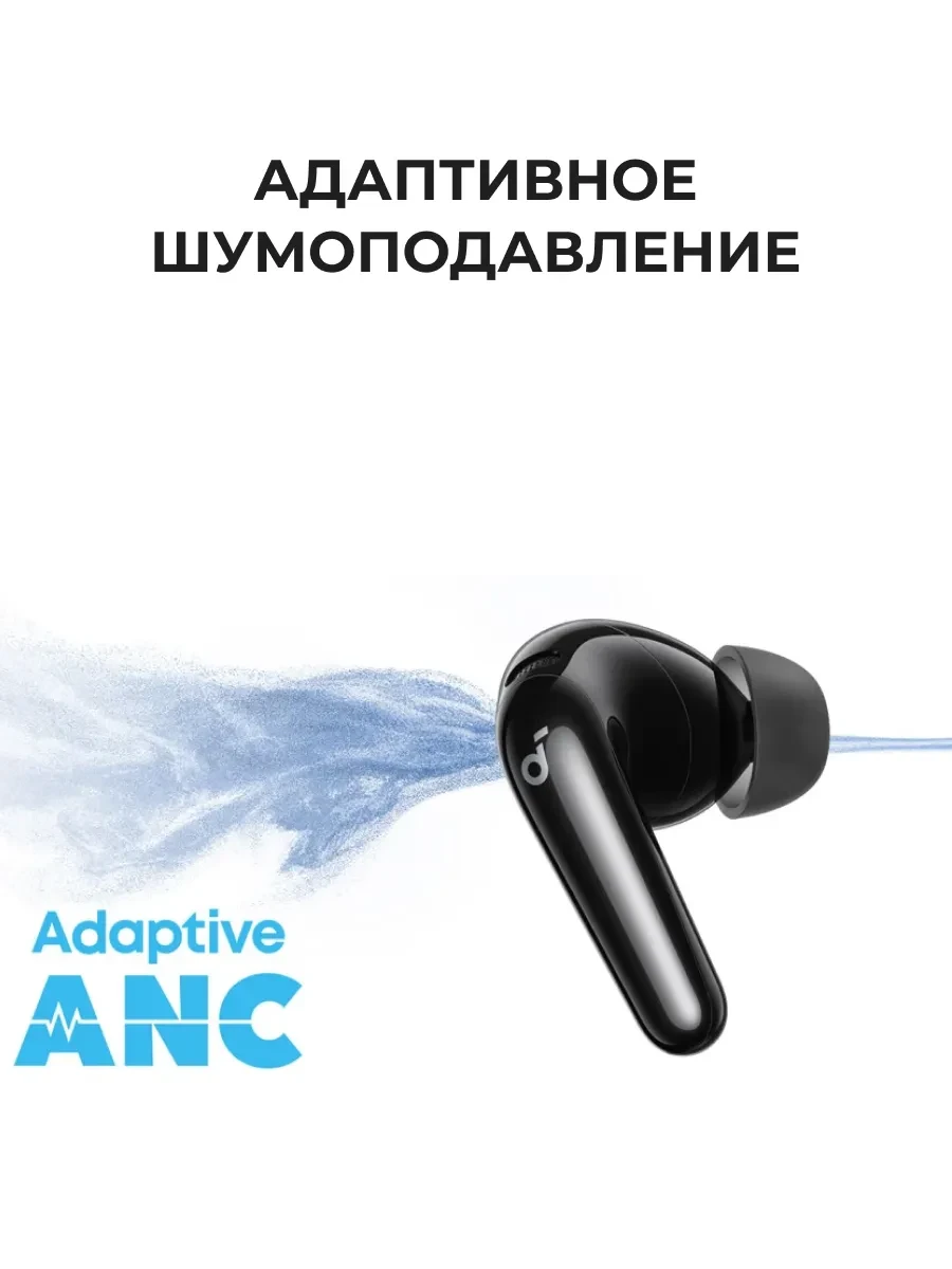 Наушники soundcore R60i NC, белые, ANC — 2