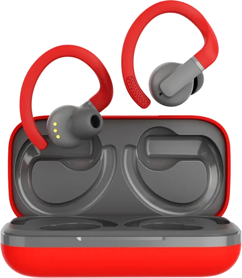 Наушники CANYON headset OnRun 11 Sport Wireless charge Red — 2