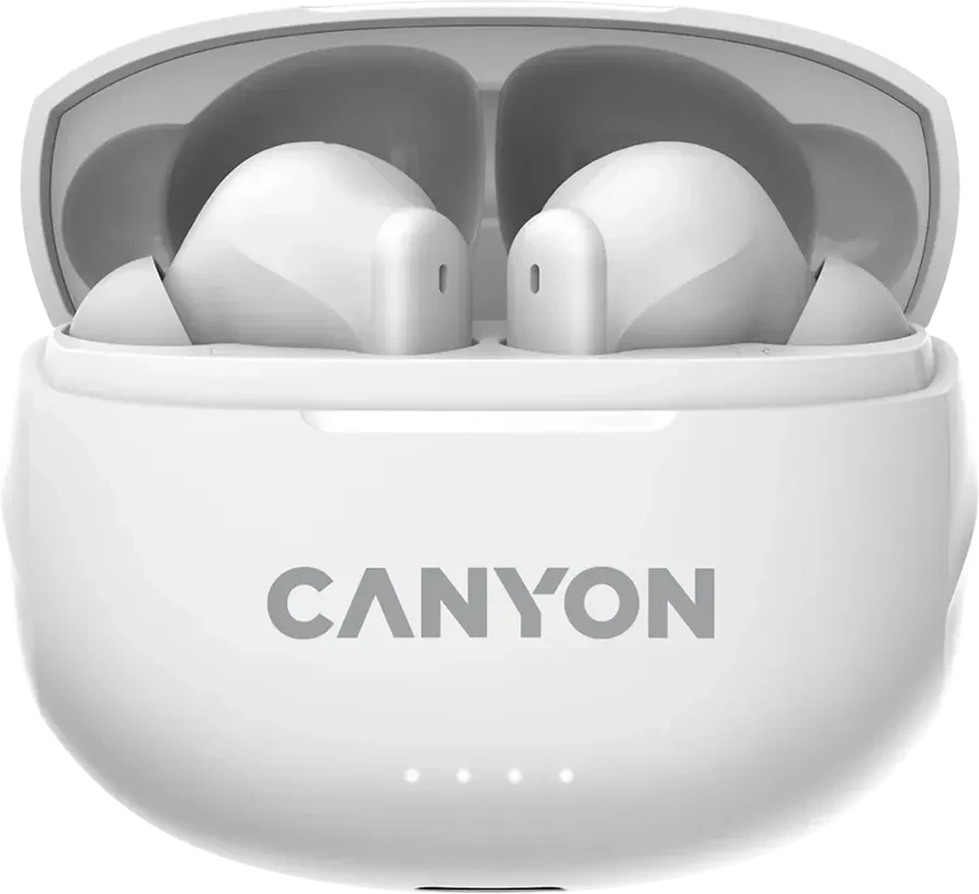 Наушники CANYON headset TWS-8 ENC White — 2