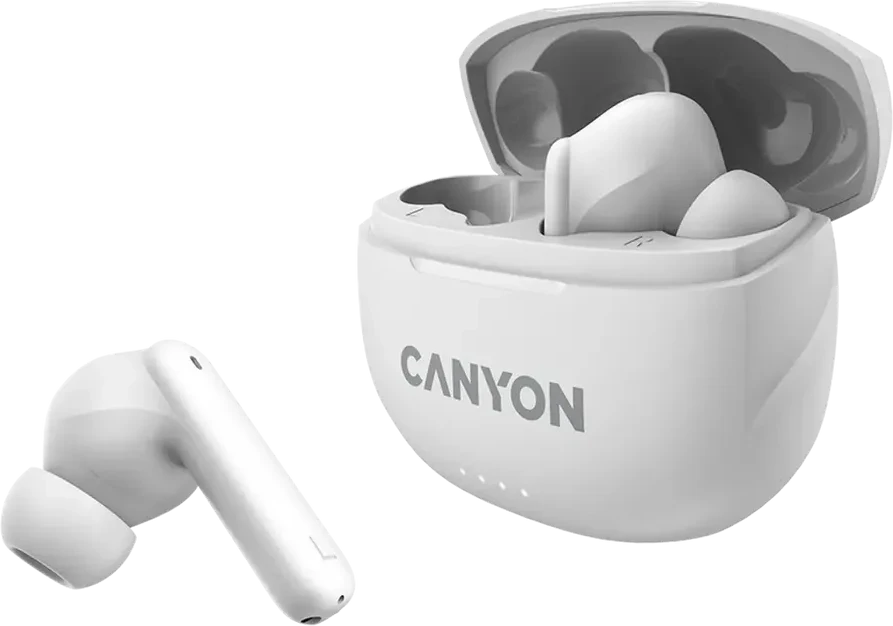 Наушники CANYON headset TWS-8 ENC White — 3