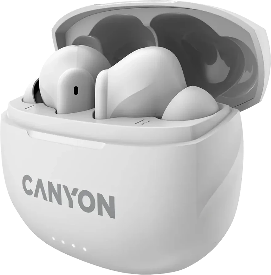 Наушники CANYON headset TWS-8 ENC White — 4