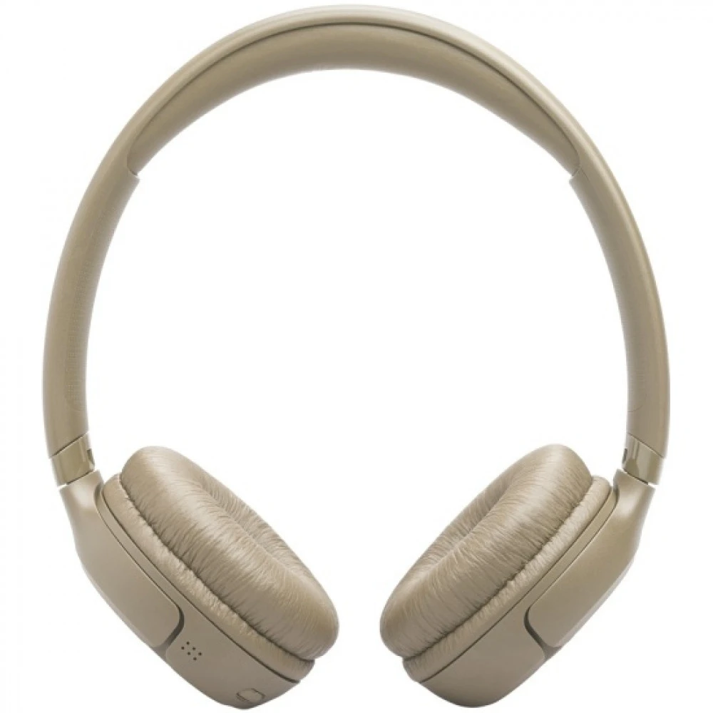 Беспроводные накладные наушники JBL Tune 530BT Pure Bass multipoint бежевые — 3