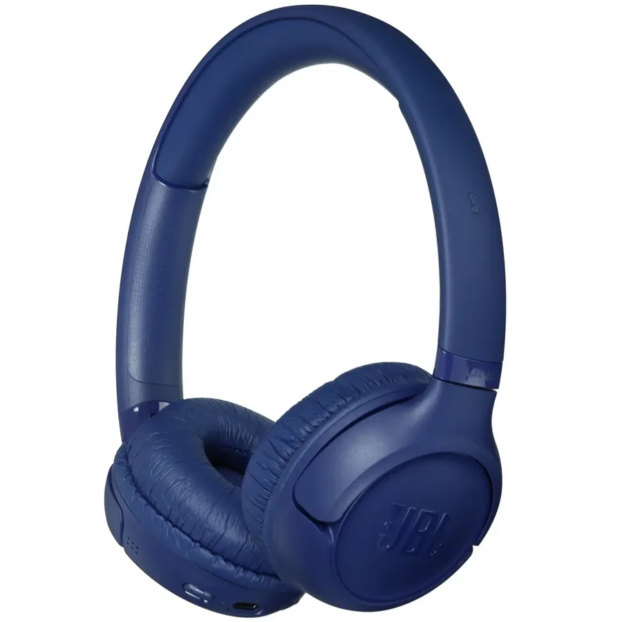 Беспроводные накладные наушники JBL Tune 530BT Pure Bass multipoint синие — 2