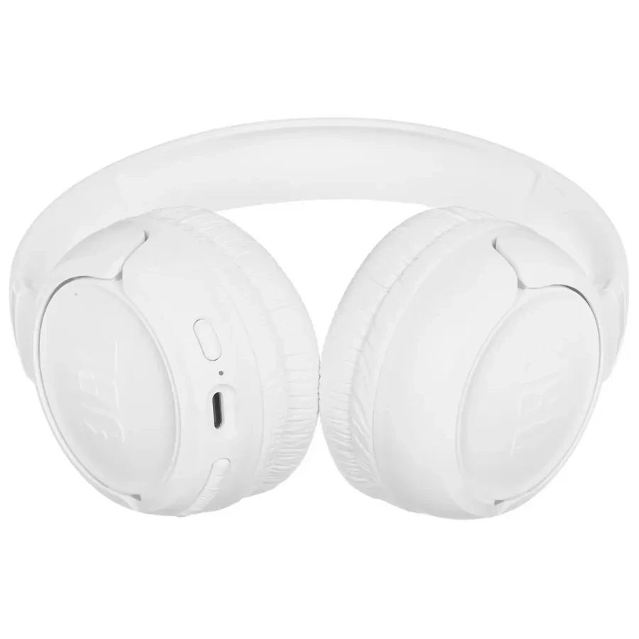 Беспроводные накладные наушники JBL Tune 530BT Pure Bass multipoint белые — 3