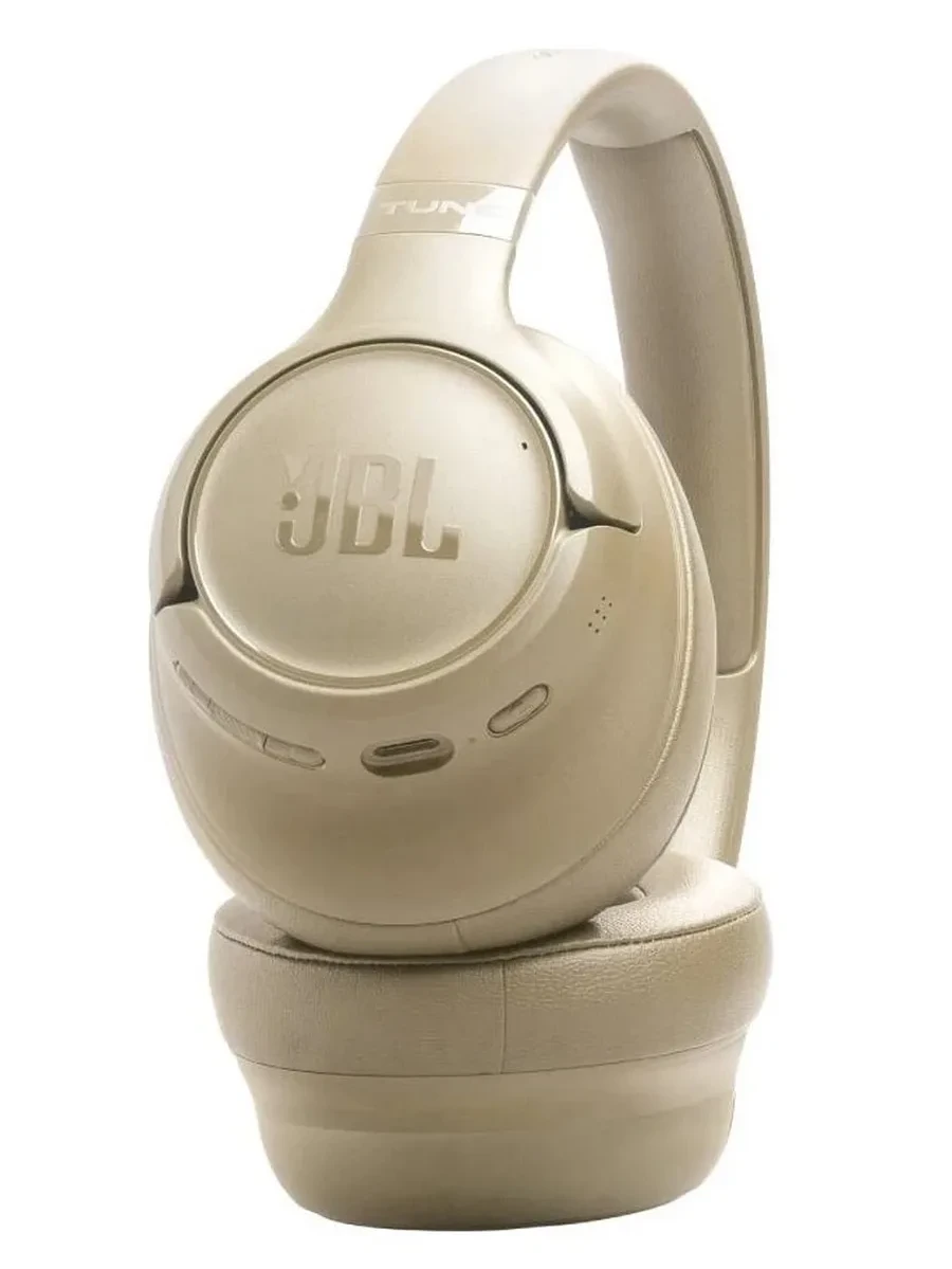 Беспроводные полноразмерные наушники JBL Tune 730BT бежевые — 5