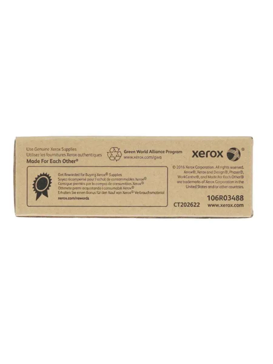 Тонер-картридж Xerox 106R03488, чёрный, 5500 стр — 2