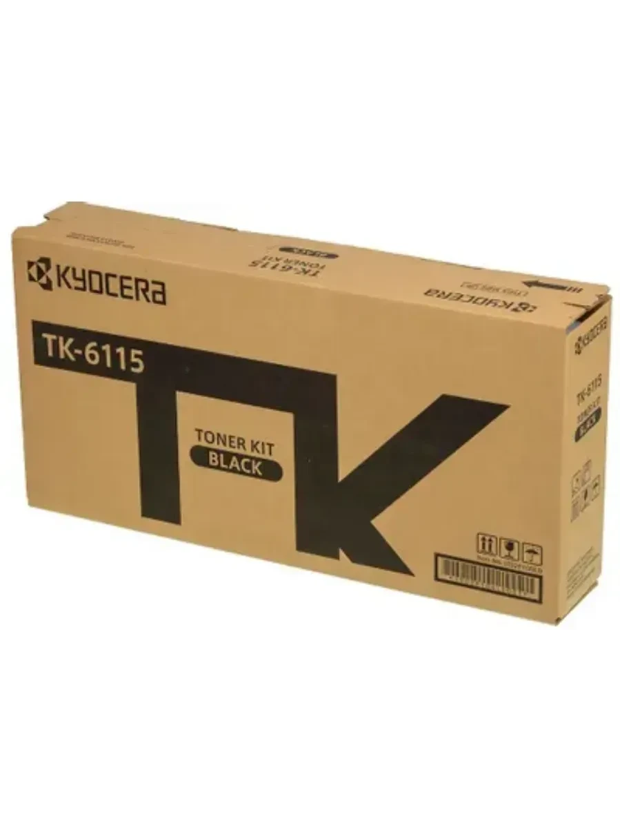 Тонер-картридж Kyocera TK-6115, 15000 стр, чёрный
