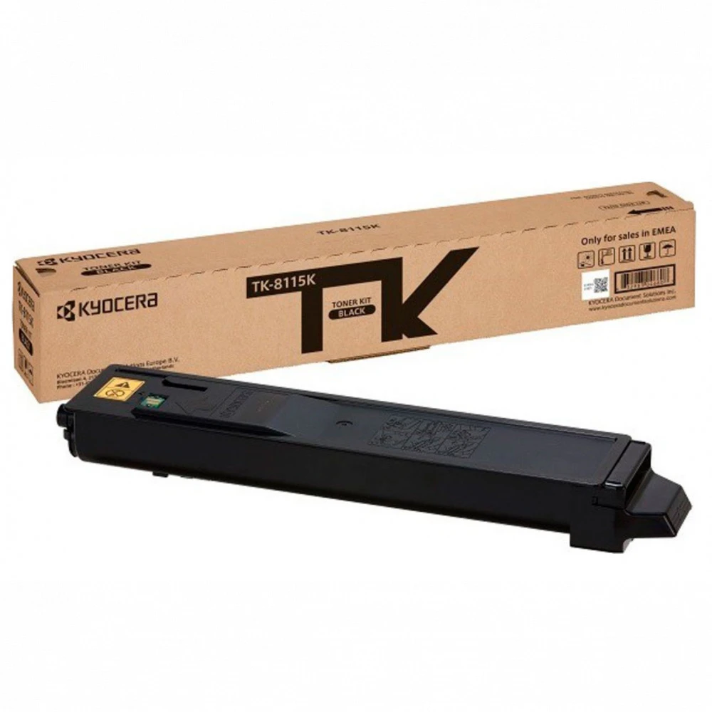 Тонер-картридж Kyocera TK-8115K, 12000 стр, чёрный — 3