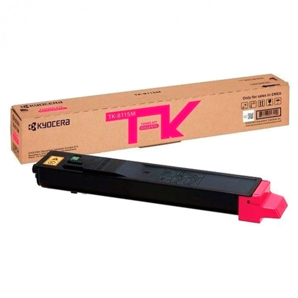 Тонер-картридж Kyocera TK-8115M, 6000 стр, пурпурный — 3
