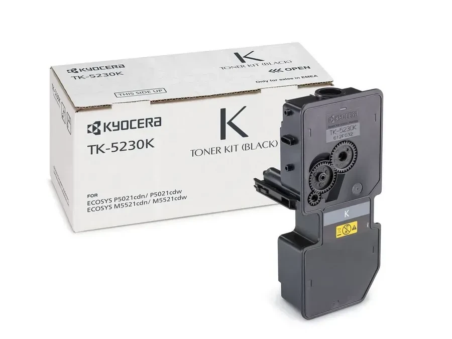 Тонер-картридж TK-5230K, 2600 стр., Black