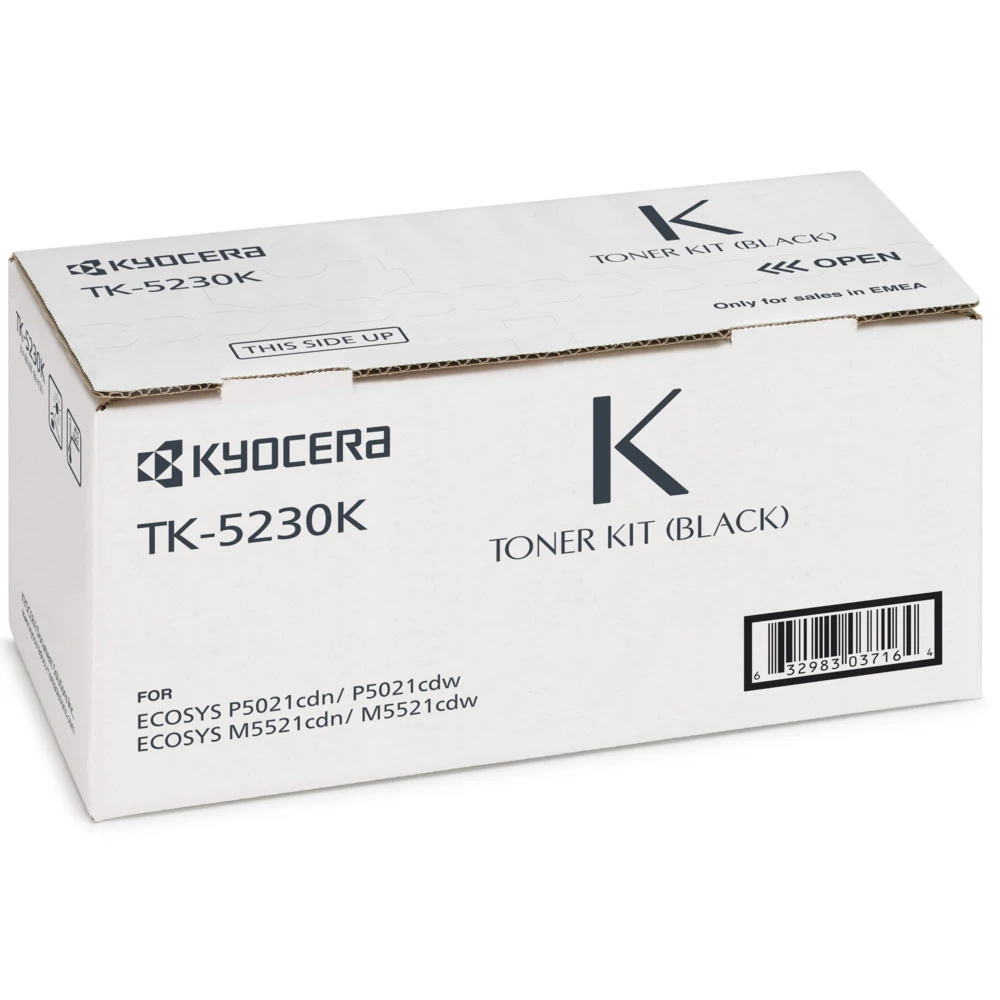Тонер-картридж TK-5230K, 2600 стр., Black — 5