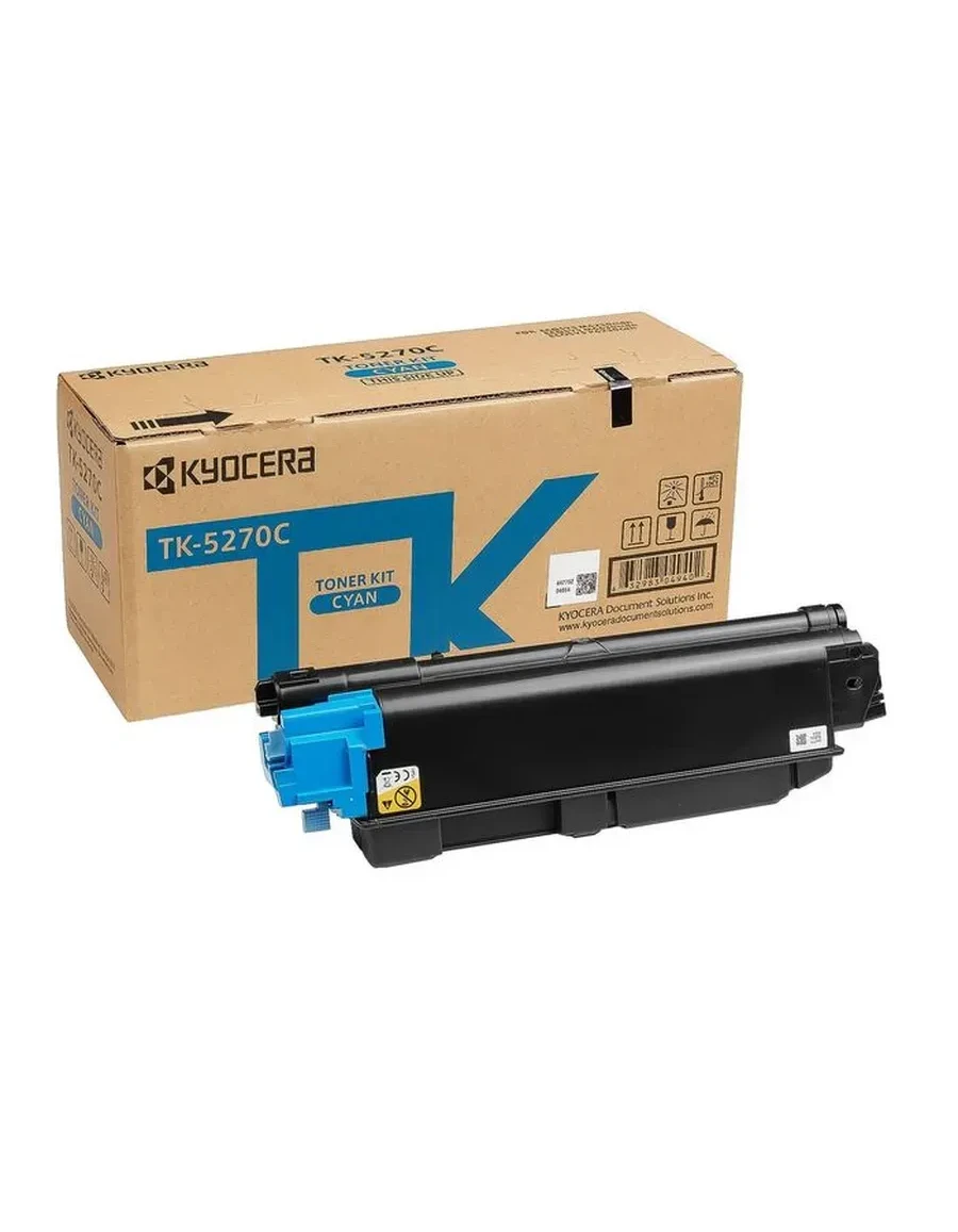 Тонер-картридж TK-5270C, 6000 стр., Cyan