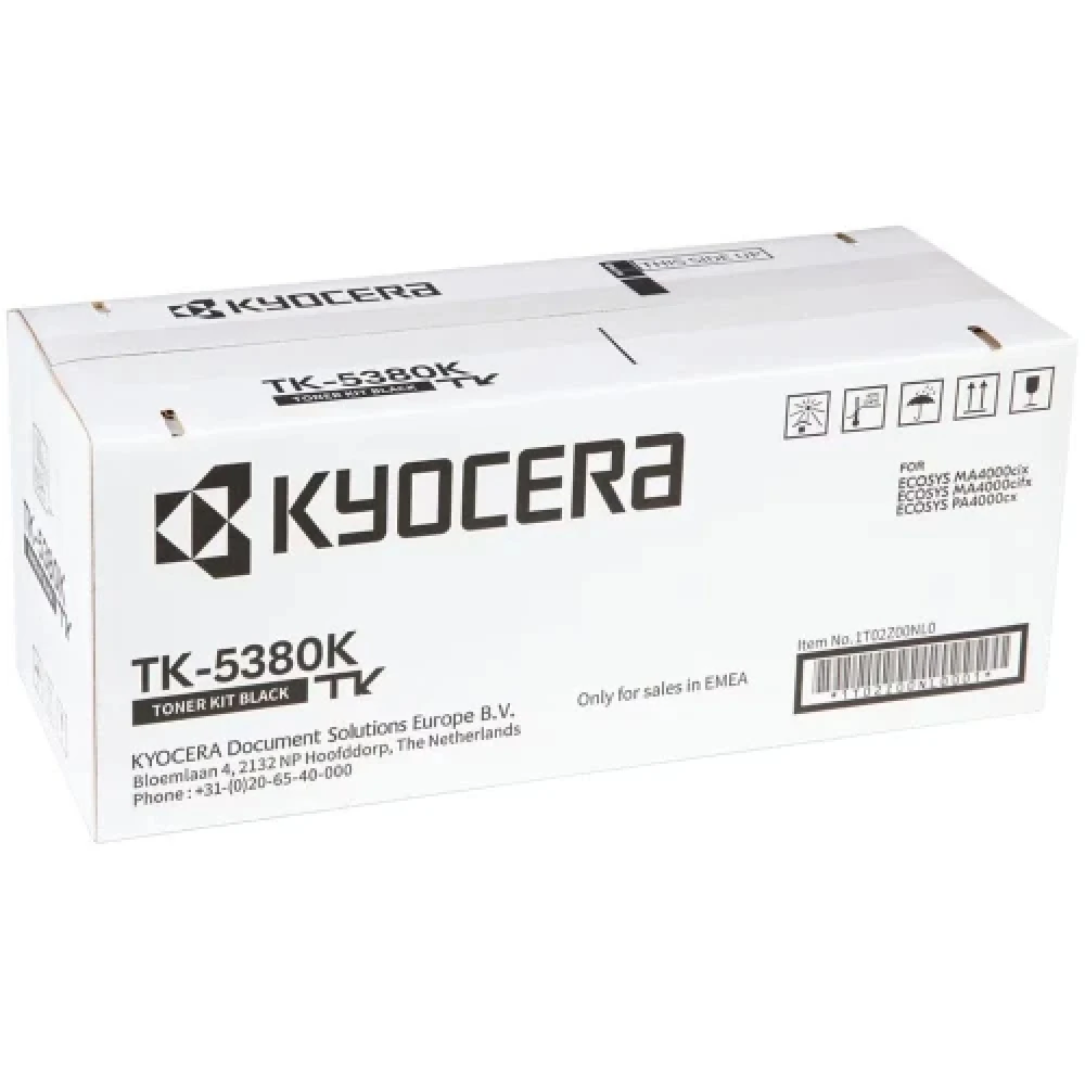 Тонер-картридж Kyocera TK-5380K Black, 13000 стр.