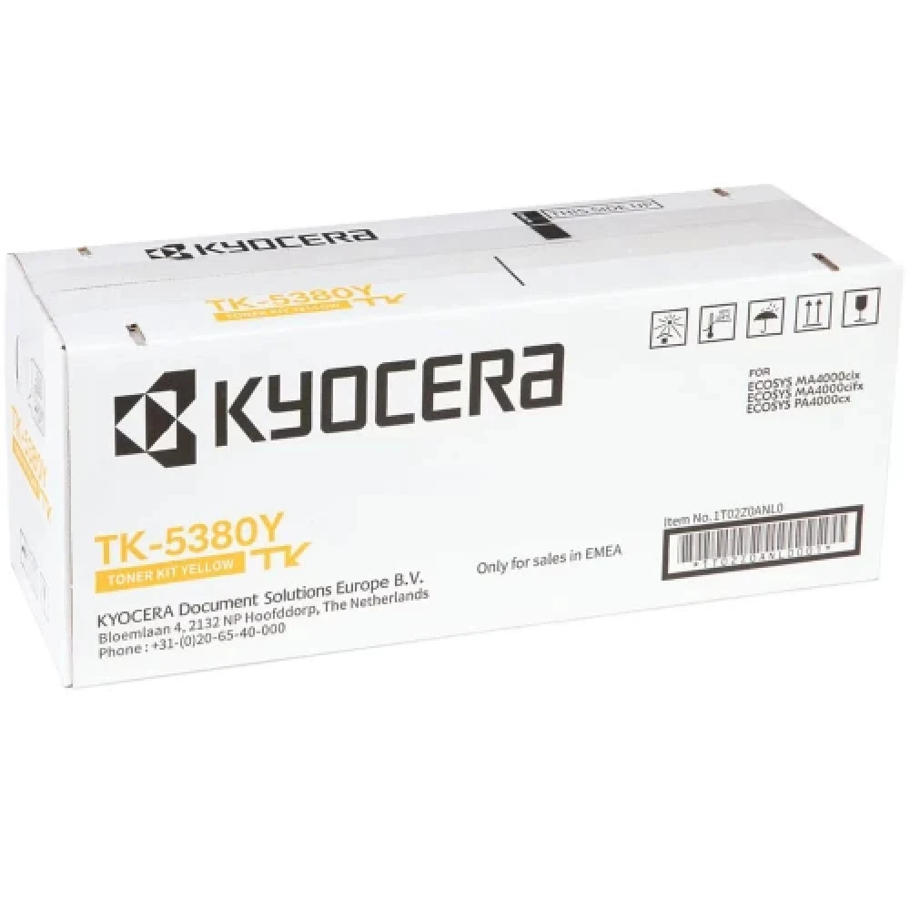 Тонер-картридж Kyocera TK-5380Y Yellow, 10000 стр.