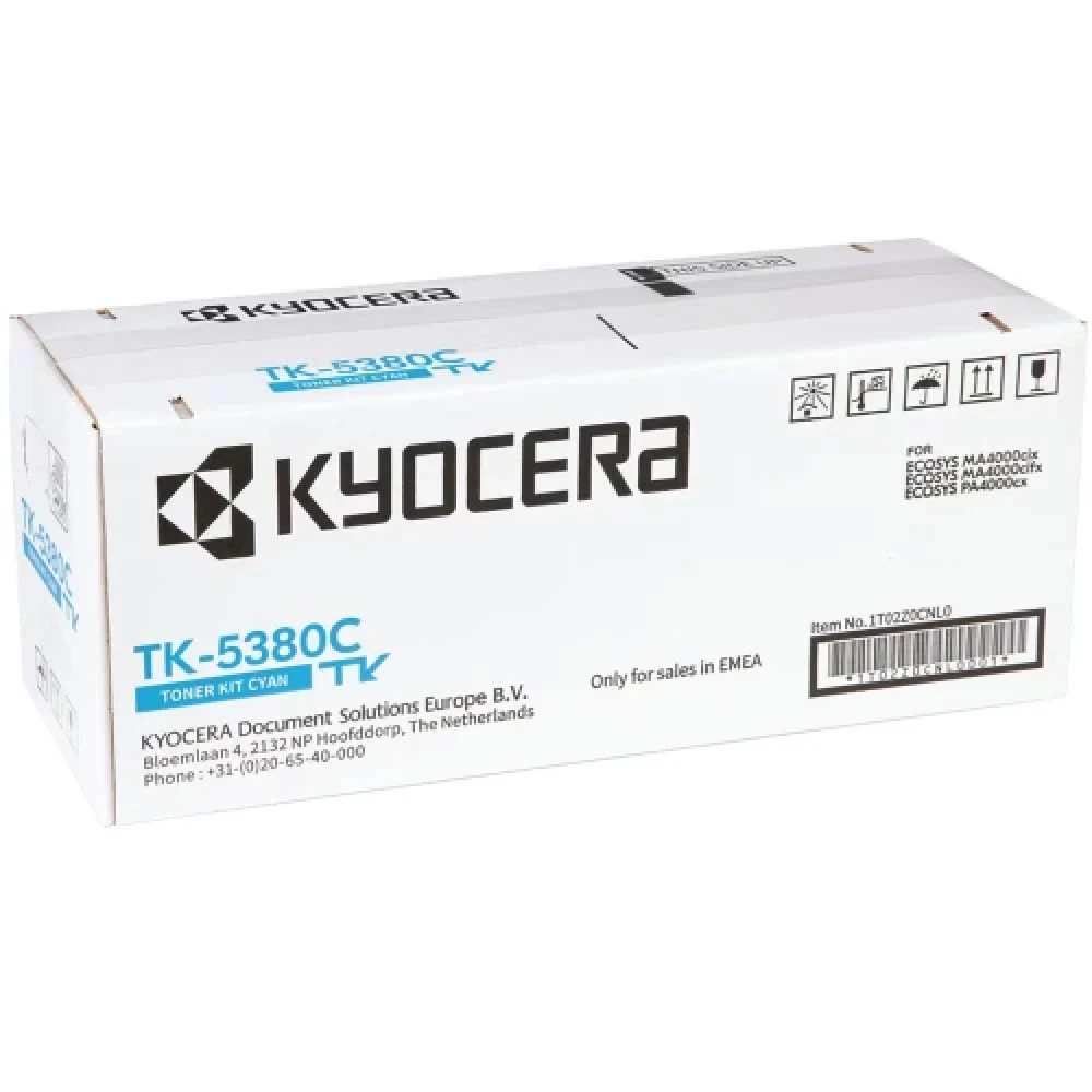 Тонер-картридж Kyocera TK-5380C Cyan, 10000 стр.