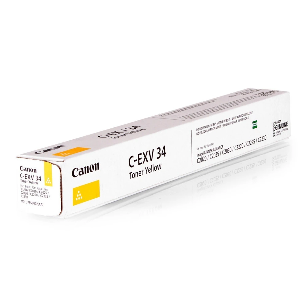 Тонер Canon C-EXV 34 жёлтый для iR C20xx/C22xx — 3