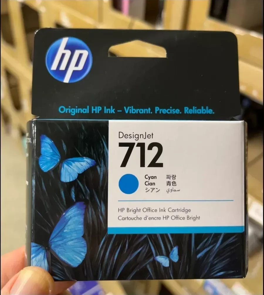 Картридж HP 712, голубой, 29 мл, для DesignJet T210/T230/T250/T630/T650 — 4