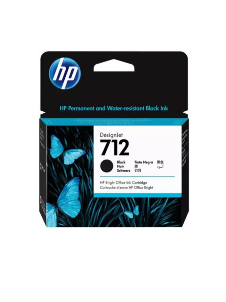 Картридж HP 712 38ml чёрный для DesignJet Z5600/Z2600
