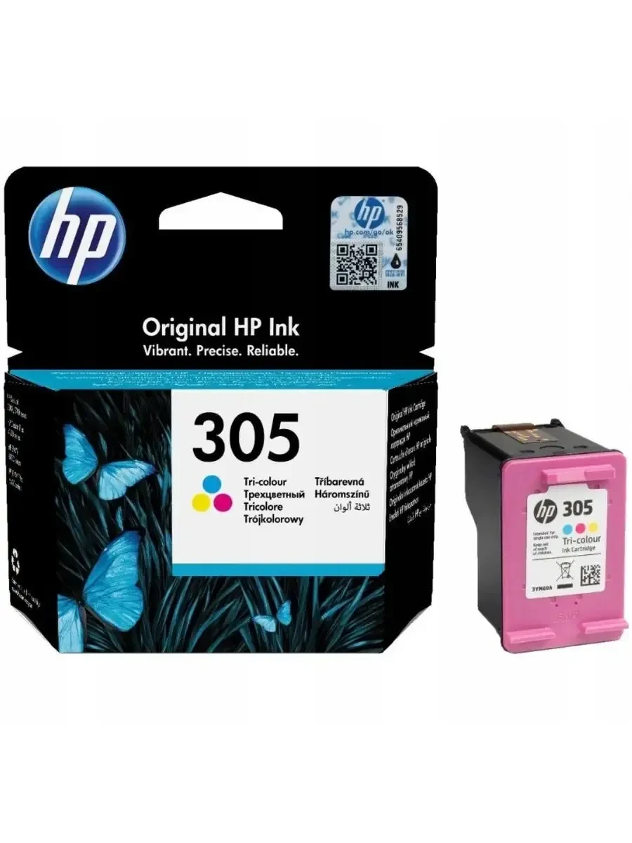 Картридж HP 305 цветной для DeskJet/ENVY series — 5