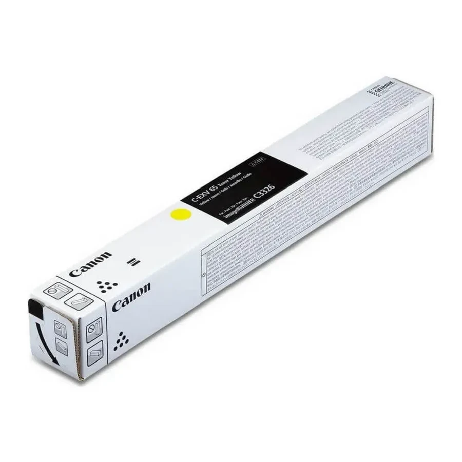 Тонер Canon C-EXV 65 жёлтый для imageRUNNER C3326