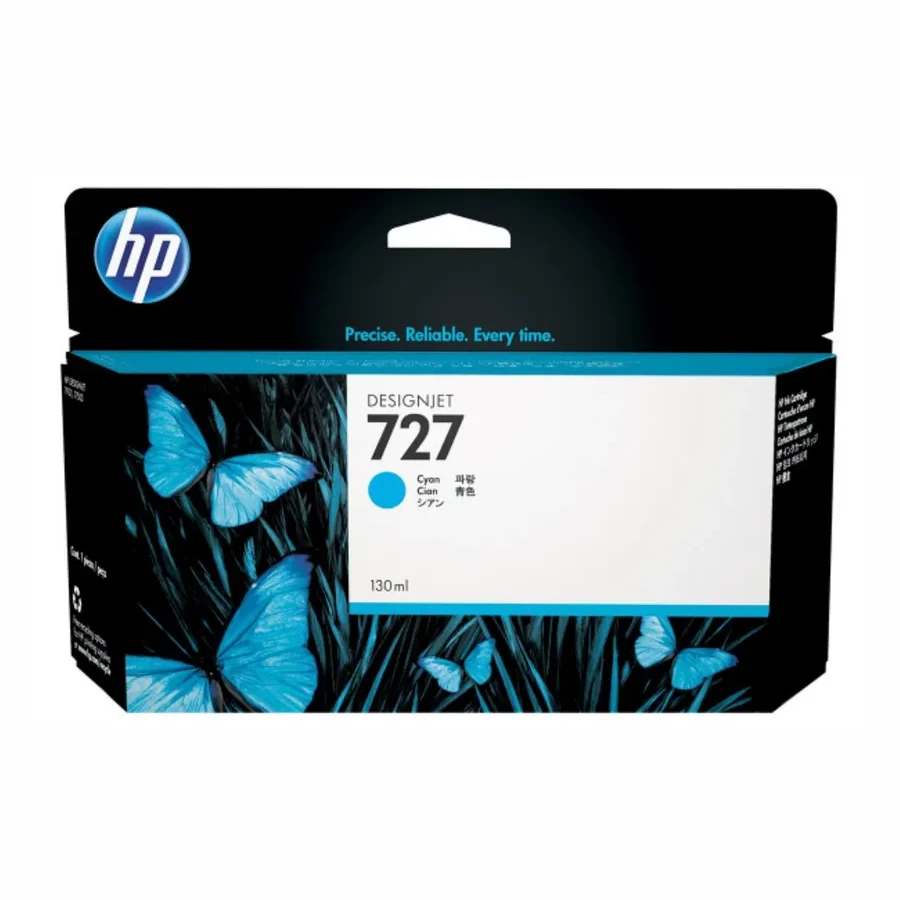 Картридж HP 727, 130ml, голубой, DesignJet — 2