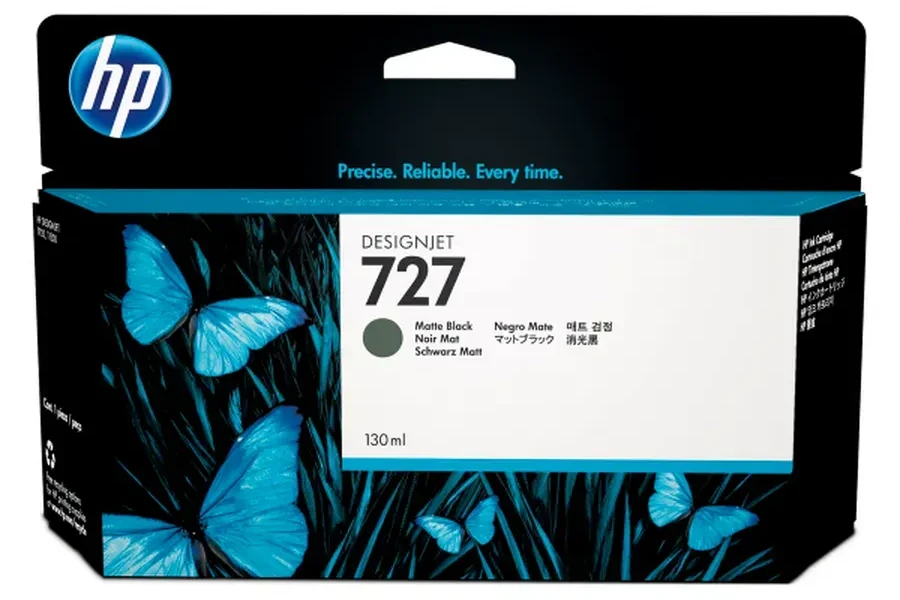 Картридж HP 727, 130ml, чёрный матовый, DesignJet