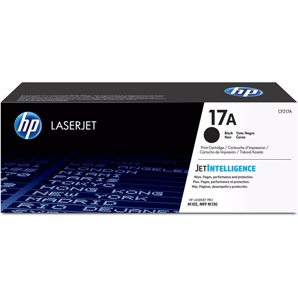 Картридж HP 17A, чёрный, LaserJet Pro M102