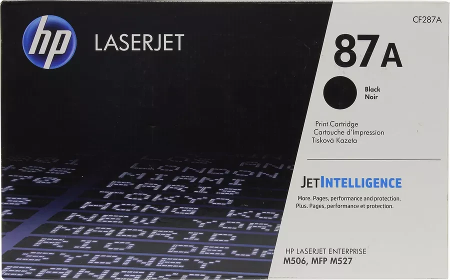 Тонер-картридж HP 87A Black LaserJet — 3