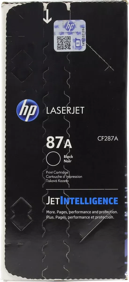 Тонер-картридж HP 87A Black LaserJet — 5
