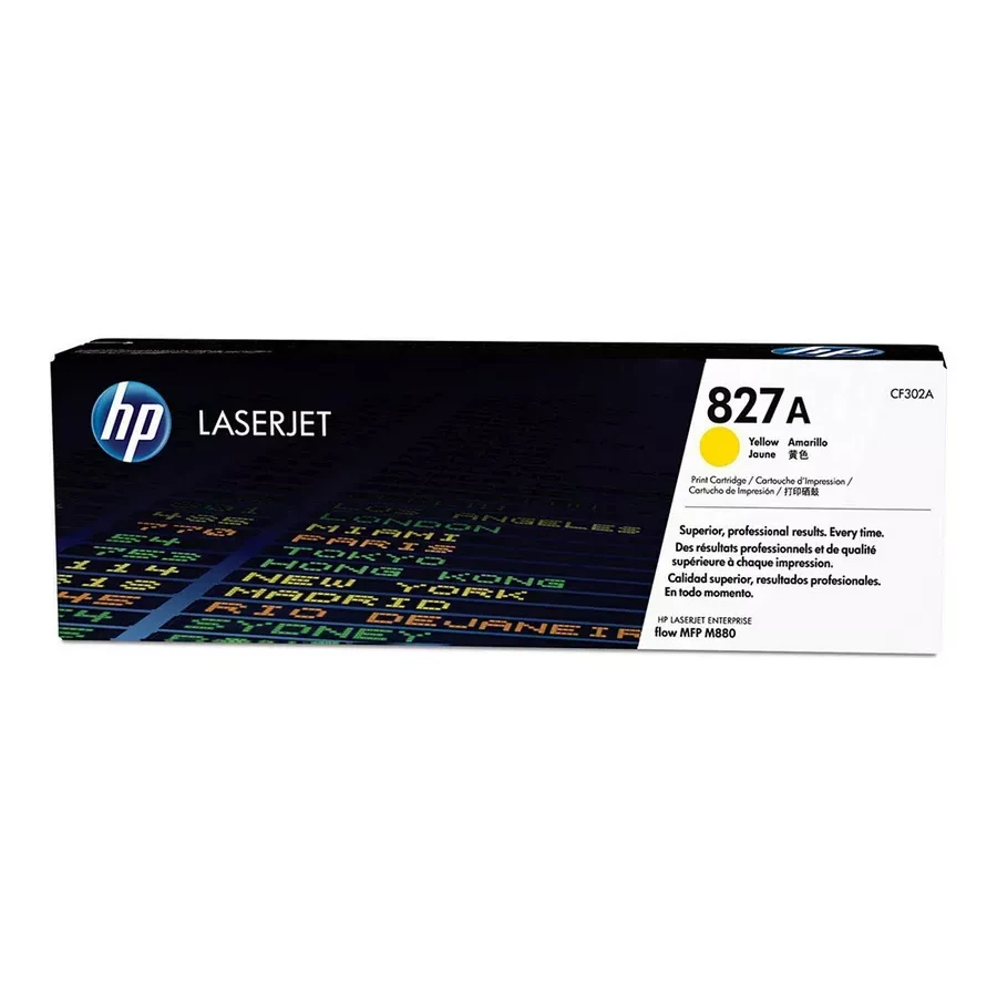 Тонер-картридж HP 827A Yellow Color LaserJet M880