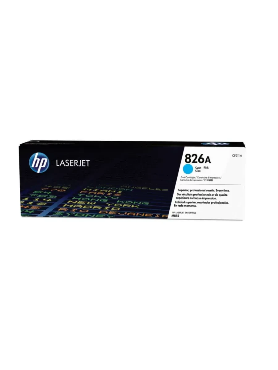 Тонер-картридж HP 826A Cyan Color LaserJet M855