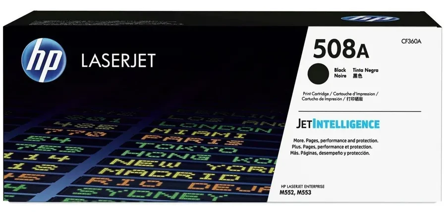 Картридж HP 508A Black для Color LaserJet M552/M553/M577