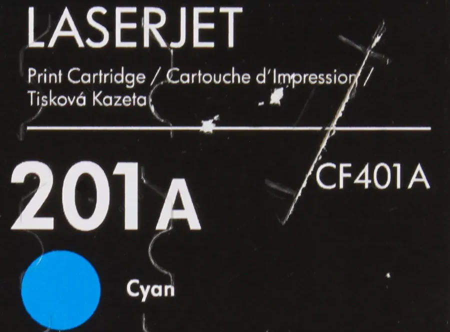 Картридж HP 201A Cyan для Color LaserJet Pro MFP M277/M274 — 3