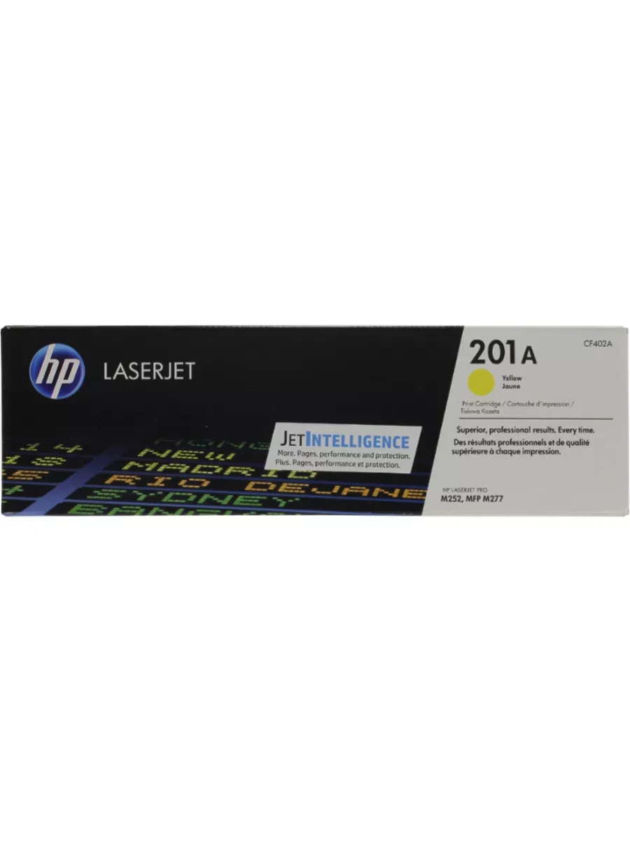 Картридж HP 201A Yellow для Color LaserJet Pro MFP M277/M274 — 2