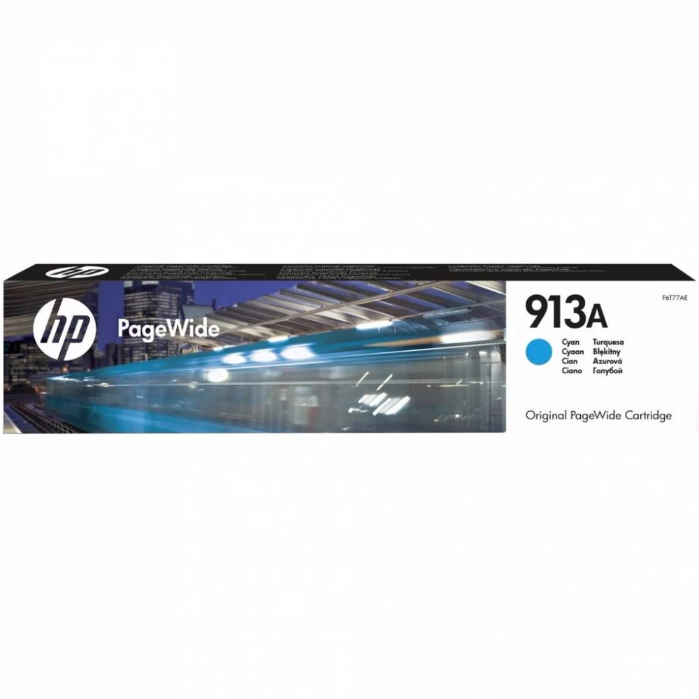 Картридж HP 913A Cyan для PageWide Pro 352/452/MFP 377