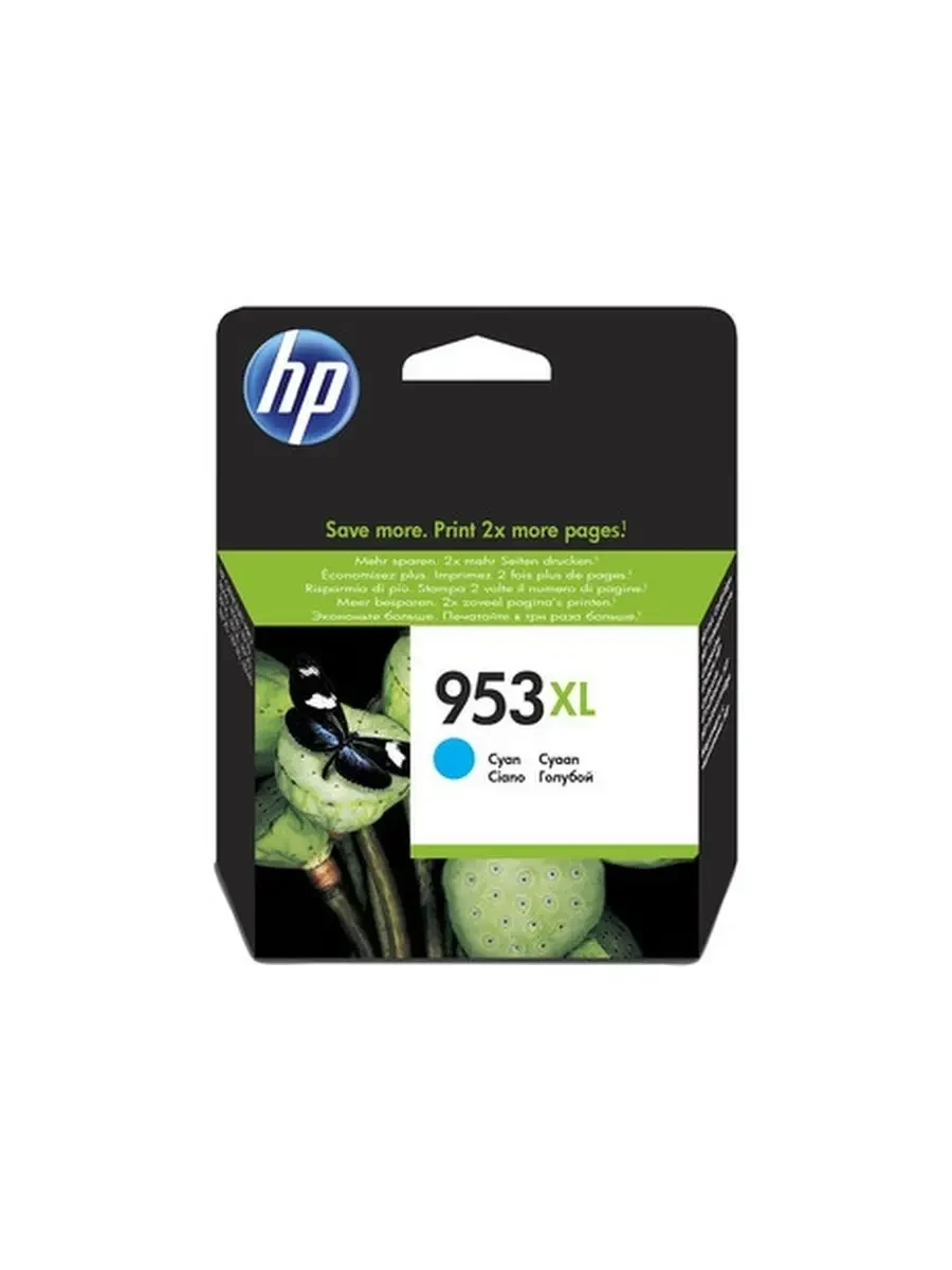 Картридж HP 953XL Cyan High Yield для HP OfficeJet Pro 7700, 8200, 8700 — 4