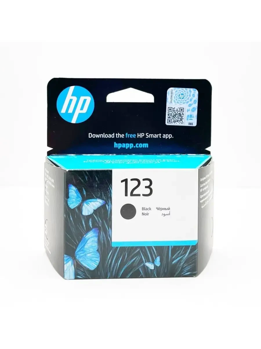 Картридж HP 123 Black для HP DeskJet 1100, 2100, 2300, 2600