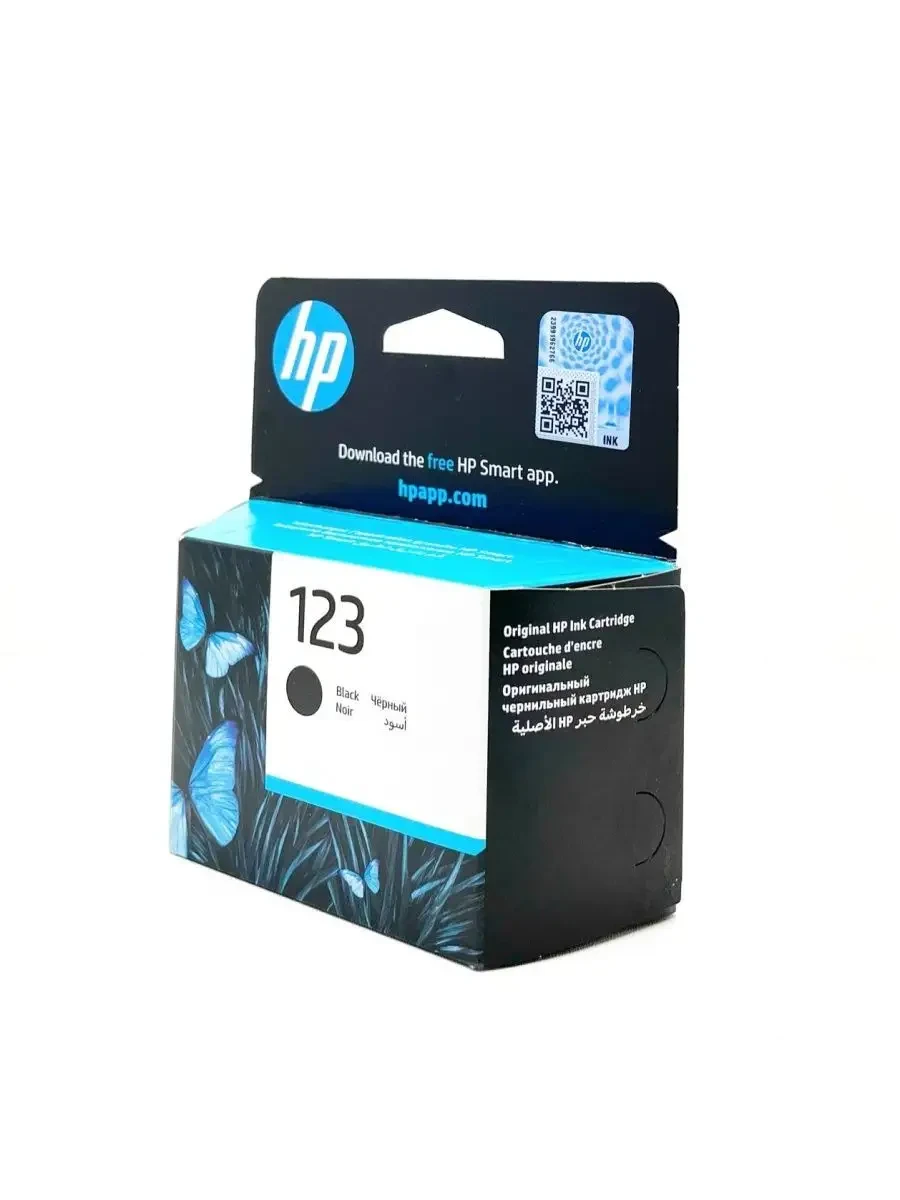 Картридж HP 123 Black для HP DeskJet 1100, 2100, 2300, 2600 — 5