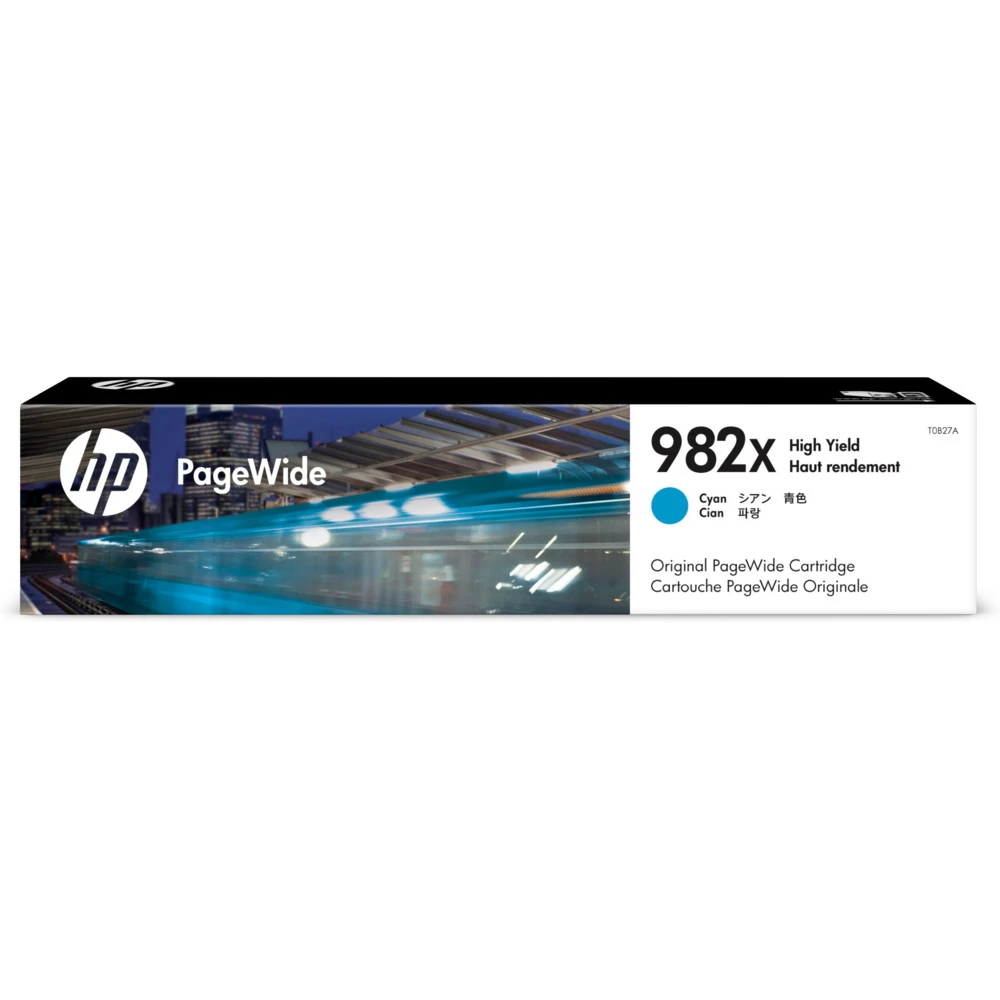 Картридж HP 982X Cyan PageWide для HP PageWide Enterprise Color 765