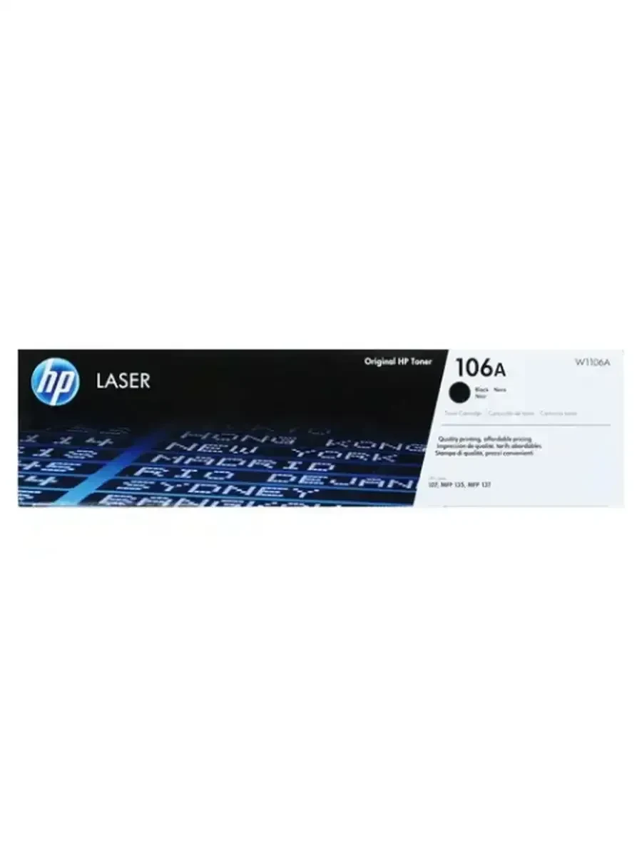 Картридж HP 106A Black LaserJet для HP Laser 107, MFP 135 — 3