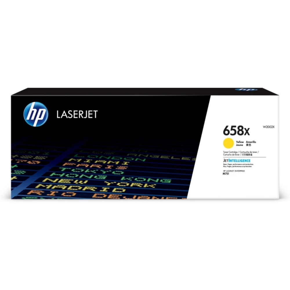 Картридж HP 658X Yellow LaserJet для HP Color LaserJet M751