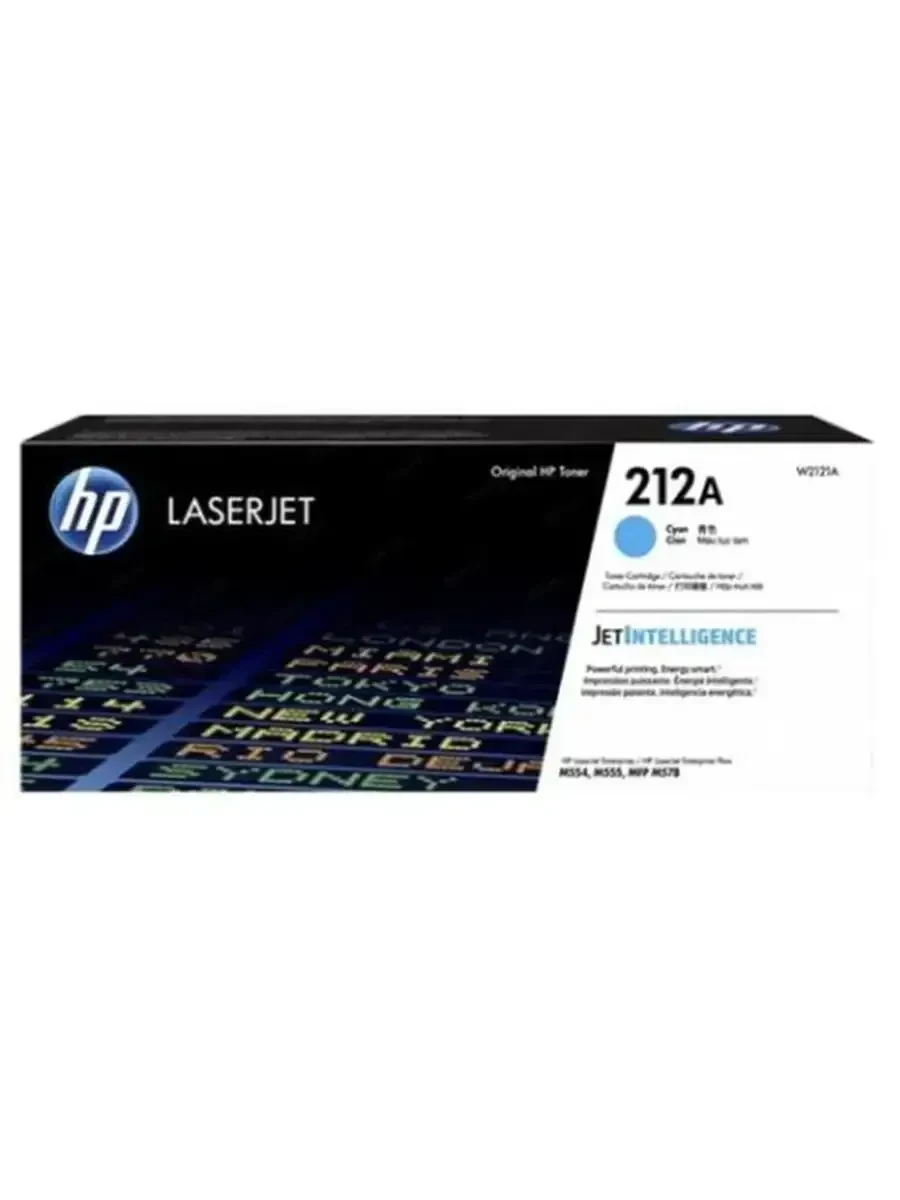 Картридж HP 212A Cyan LaserJet для HP Color LaserJet M555, M554, M578