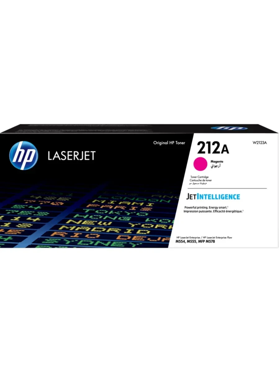 Картридж HP 212A Magenta для Color LaserJet M555/M554/M578
