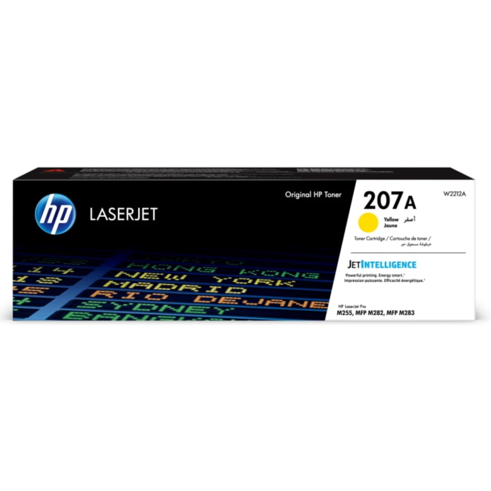 Картридж HP 207A Yellow для Color LaserJet Pro M255/MFP M282