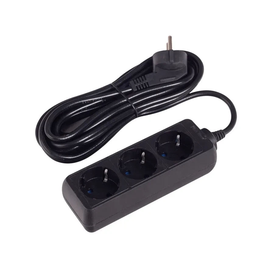 Удлинитель SVC GXC3S-50M, 3 розетки, 5м