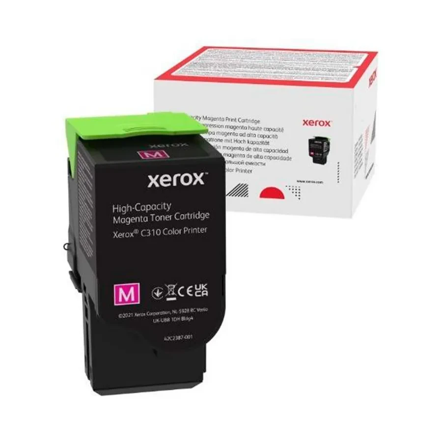 Тонер-картридж Xerox 006R04370, малиновый, 5500 стр.